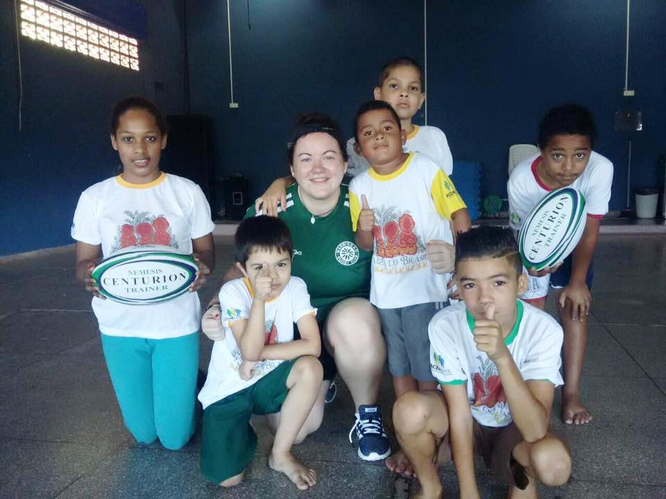 sport coach volunteering programme in Brazil