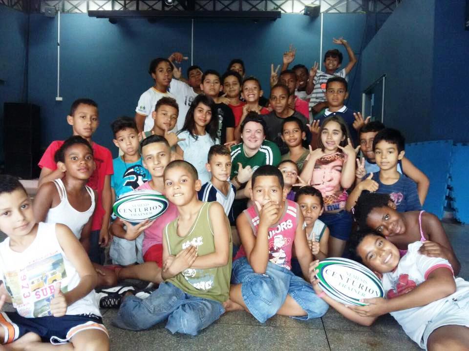 sport coach volunteering programme in Brazil