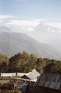 Volunteer house view in Nepal