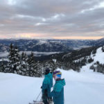 Oyster instructors admiring Whistler view