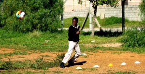 Volunteer football coaching