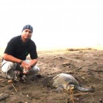 Turtle volunteer in Costa Rica