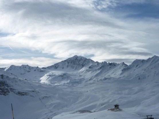 Snowy mountains in Canada