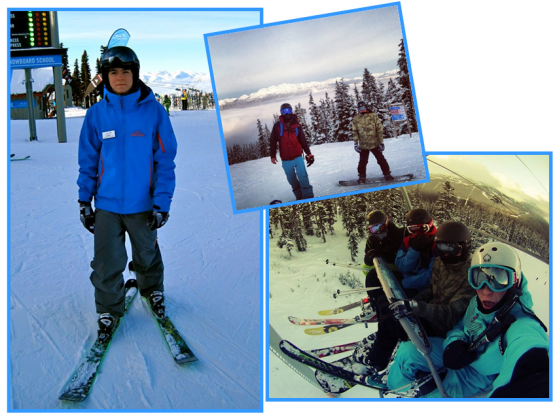 Family reunion in Whistler Canada
