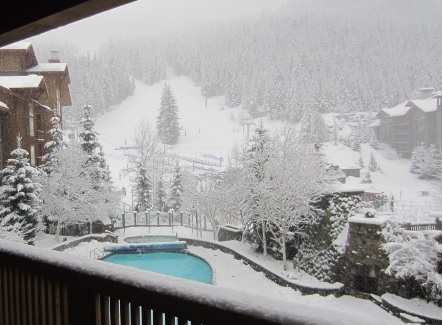 Where to stay in Whistler - view from Legends