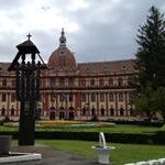 Beautiful buildings in Brasov