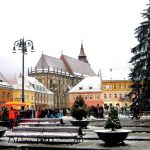 Brasov looks beautiful under the winter snow