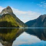 The beautiful Milford Sound in New Zealand
