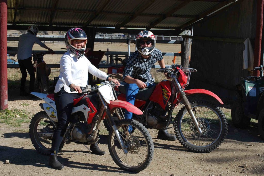 Learning to ride motorbikes in Australia