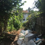 A house that volunteers are helping to renovate in Portugal