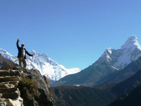 View of Mount Everest, Nepal