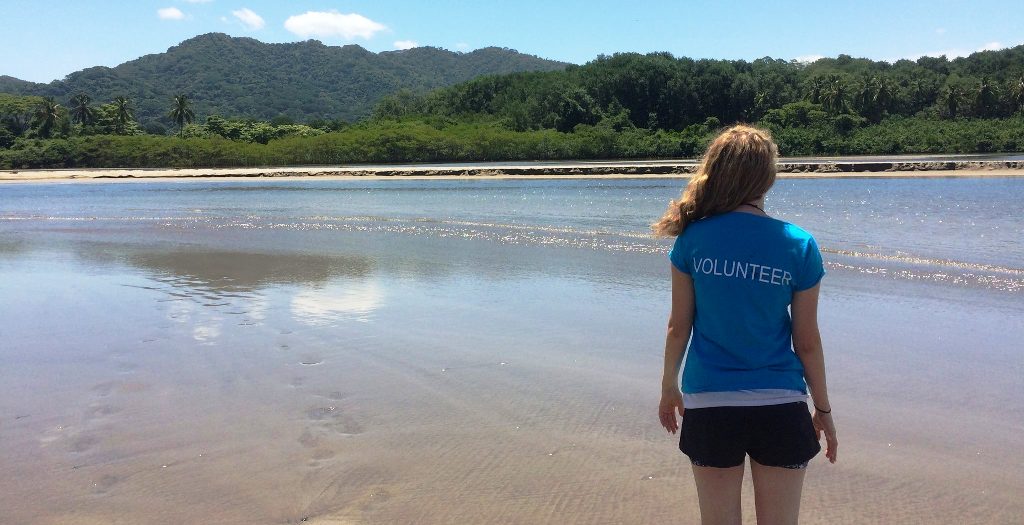 Oyster volunteer