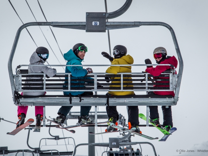 Whistler Blackcomb Ollie Jones ski lift