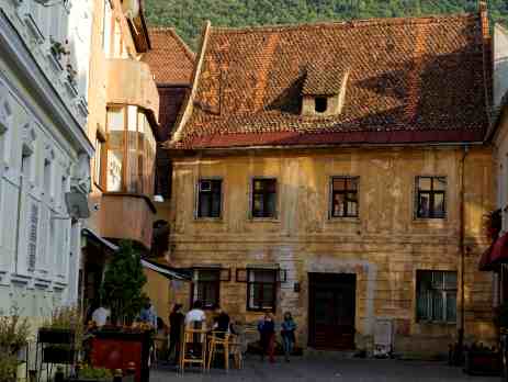 Explore medieval streets in Romania