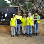 Volunteers have been helping care for the animals in a wildlife sanctuary in Australia