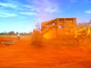 dozer work