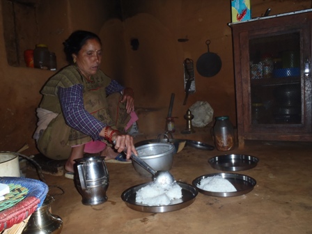 My host family's kitchen, 2011