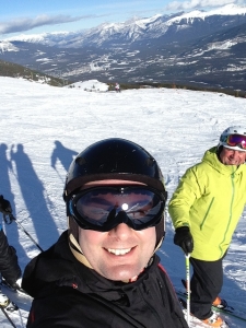 Jon Skiing at Marmot Basin