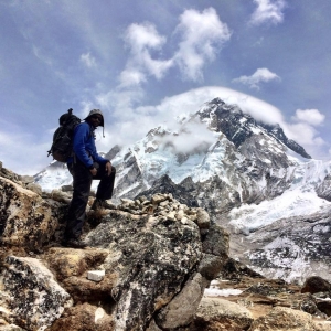 On the way to Everest Base Camp