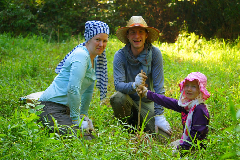 Family holiday with a difference