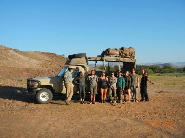 Vehicle in Namibia