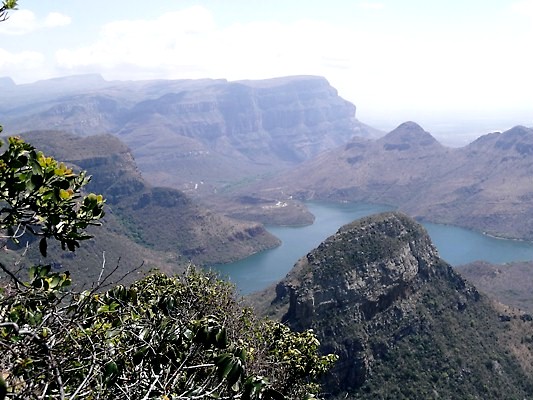 Stunning view over a gorge in Limpopo Province